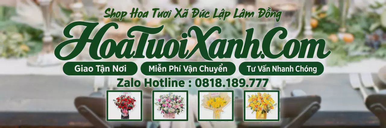 Ảnh bìa Tiệm Hoa Tươi Tại Xã Đức Lập Lâm Đồng, Tiệm Hoa Giao Hàng Tận Nơi