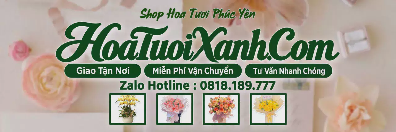 Ảnh bìa Tiệm Hoa Tươi Tại Phúc Yên, Giao Hoa Tận Nhà Nhanh Chóng