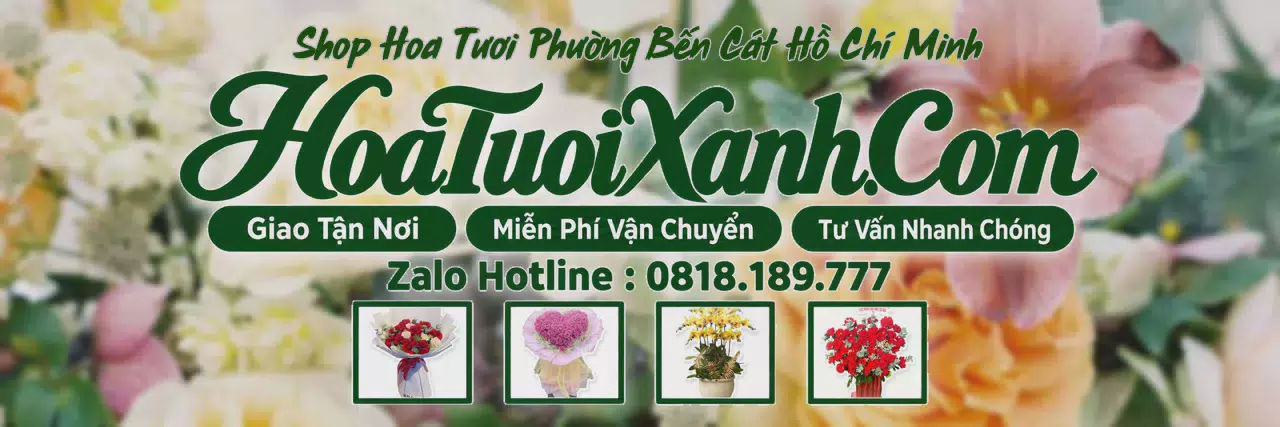 Ảnh bìa Tiệm Hoa Tươi Tại Phường Bến Cát Hồ Chí Minh, Dịch Vụ Điện Hoa Chuyên Nghiệp
