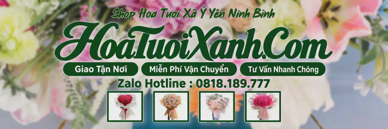 Ảnh bìa Tiệm Hoa Tươi Tại Xã Ý Yên Ninh Bình, Đặt Hoa Tươi Giao Nhanh