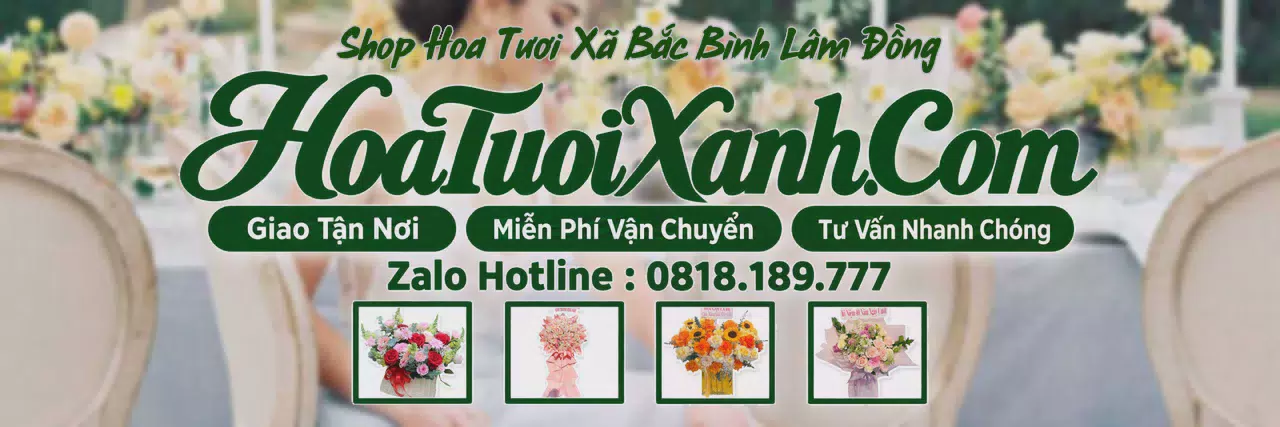 Ảnh bìa Tiệm Hoa Tươi Tại Xã Bắc Bình Lâm Đồng, Đặt Hoa Tươi Trực Tuyến