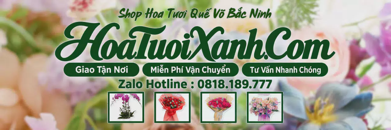 Ảnh bìa Tiệm Hoa Tươi Tại Quế Võ Bắc Ninh, Cửa Hàng Hoa Tươi Giá Tốt
