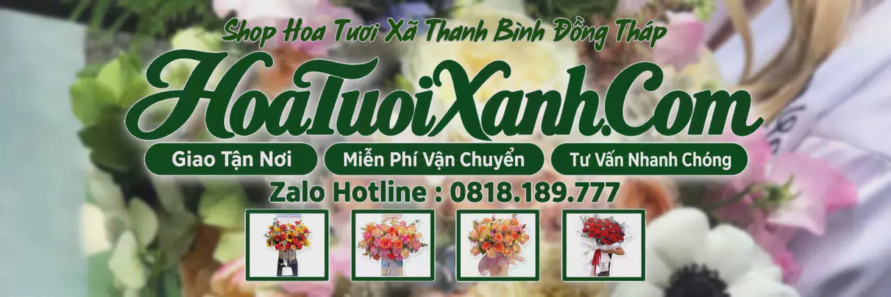 Ảnh bìa Tiệm Hoa Tươi Tại Xã Thanh Bình Đồng Tháp, Tiệm Hoa Đẹp Giá Hợp Lý