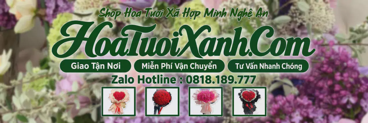 Ảnh bìa Tiệm Hoa Tươi Tại Xã Hợp Minh Nghệ An, Đặt Hoa Tươi Trực Tuyến