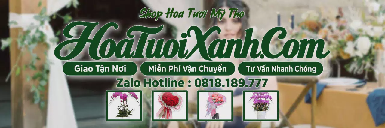 Ảnh bìa Tiệm Hoa Tươi Tại Mỹ Tho, Điện Hoa Tận Nơi Giá Tốt