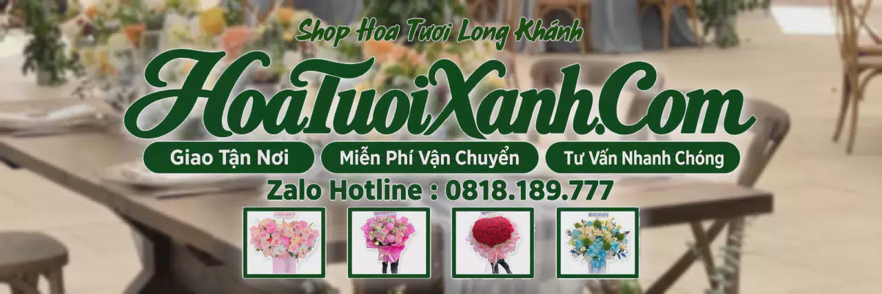 Ảnh bìa Tiệm Hoa Tươi Tại Long Khánh, Giao Hoa Tận Nơi