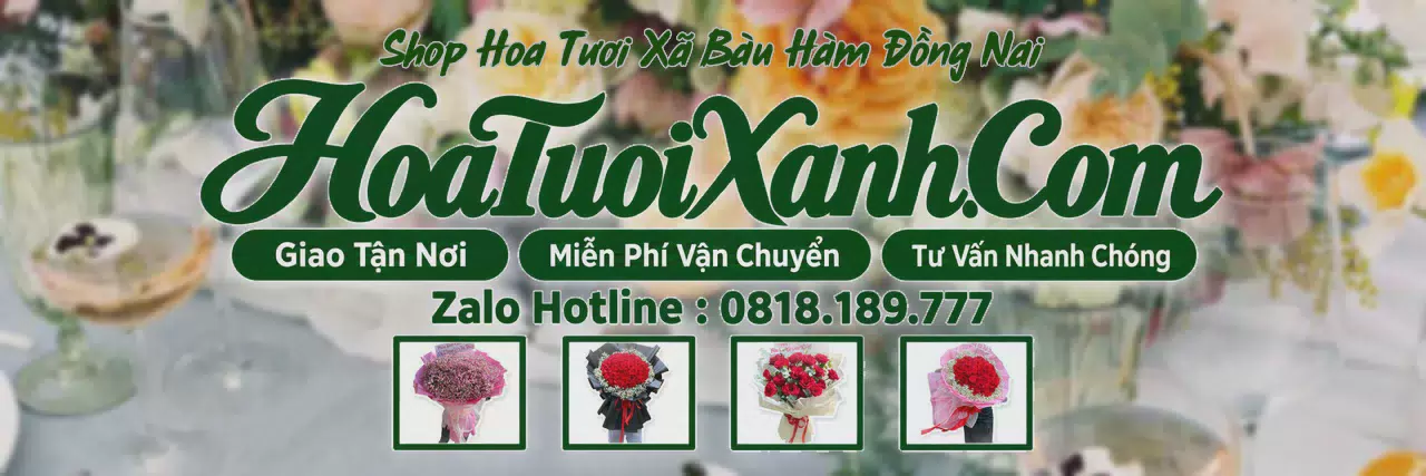 Ảnh bìa Tiệm Hoa Tươi Tại Xã Bàu Hàm Đồng Nai, Shop Hoa Đẹp Giao Tận Nhà