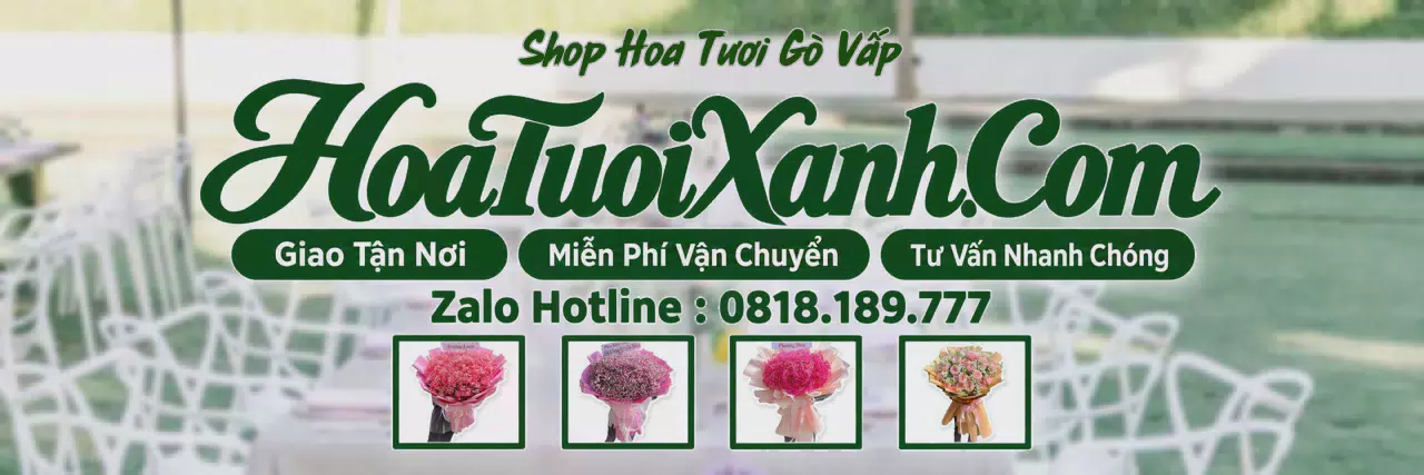 Ảnh bìa Tiệm Hoa Tươi Tại Gò Vấp, Shop Hoa Tươi Chất Lượng