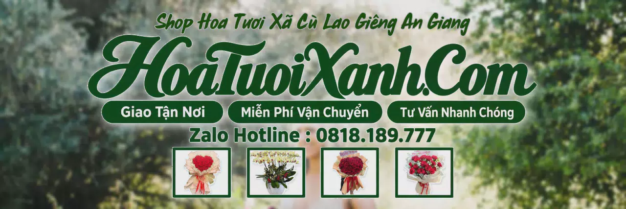 Ảnh bìa Tiệm Hoa Tươi Tại Xã Cù Lao Giêng An Giang, Đặt Hoa Tươi Giao Nhanh