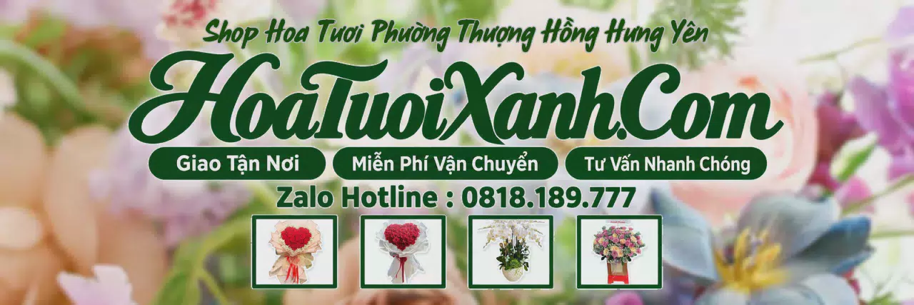 Ảnh bìa Tiệm Hoa Tươi Tại Phường Thượng Hồng Hưng Yên, Dịch Vụ Điện Hoa Chuyên Nghiệp