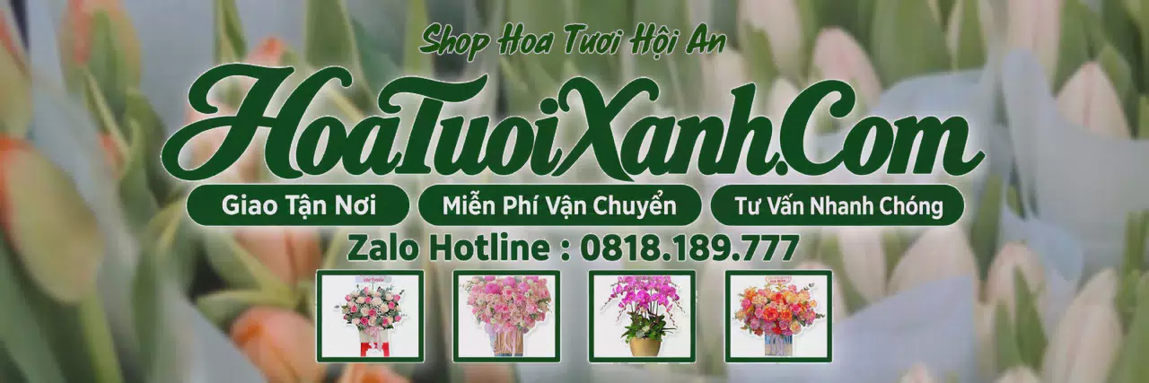 Ảnh bìa Tiệm Hoa Tươi Tại Hội An, Giao Hoa Tươi Trong Ngày