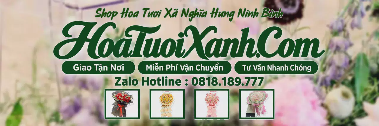 Ảnh bìa Tiệm Hoa Tươi Tại Xã Nghĩa Hưng Ninh Bình, Giao Hoa Tận Nhà Nhanh Chóng