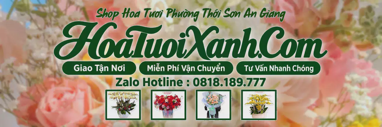 Ảnh bìa Tiệm Hoa Tươi Tại Phường Thới Sơn An Giang, Đặt Hoa Online Tiện Lợi