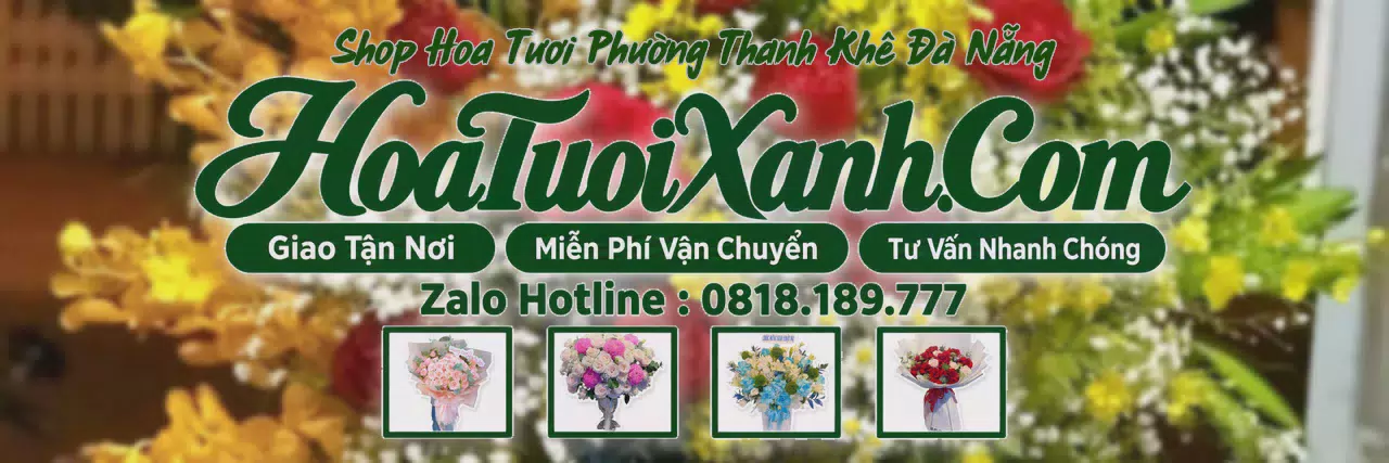 Ảnh bìa Tiệm Hoa Tươi Tại Phường Thanh Khê Đà Nẵng, Hoa Tươi Mới Mỗi Ngày