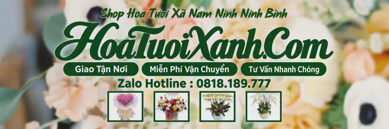 Ảnh bìa Tiệm Hoa Tươi Tại Xã Nam Ninh Ninh Bình, Giao Hoa Nhanh Trong 2 Giờ