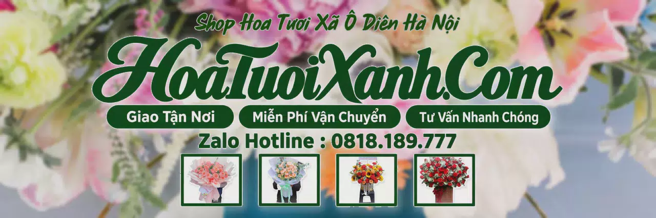 Ảnh bìa Tiệm Hoa Tươi Tại Xã Ô Diên Hà Nội, Shop Hoa Đẹp Giao Tận Nhà