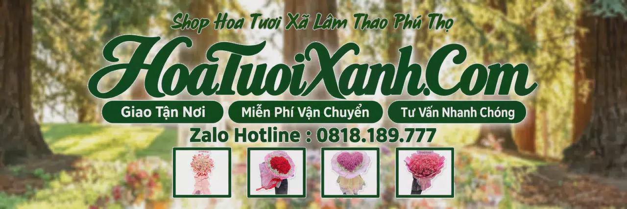 Ảnh bìa Tiệm Hoa Tươi Tại Xã Lâm Thao Phú Thọ, Shop Hoa Tươi Chất Lượng