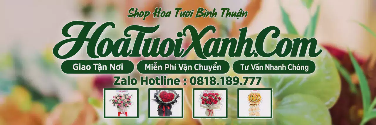 Ảnh bìa Tiệm Hoa Tươi Tại Bình Thuận, Đặt Hoa Tươi Trực Tuyến