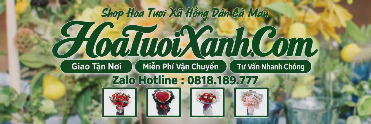 Ảnh bìa Tiệm Hoa Tươi Tại Xã Hồng Dân Cà Mau, Dịch Vụ Điện Hoa Chuyên Nghiệp