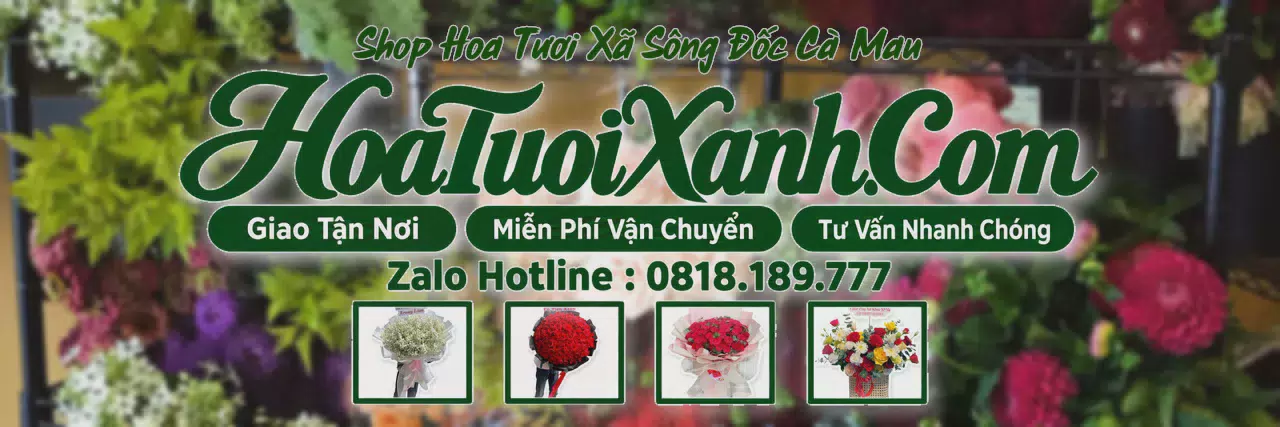 Ảnh bìa Tiệm Hoa Tươi Tại Xã Sông Đốc Cà Mau, Dịch Vụ Điện Hoa Chuyên Nghiệp