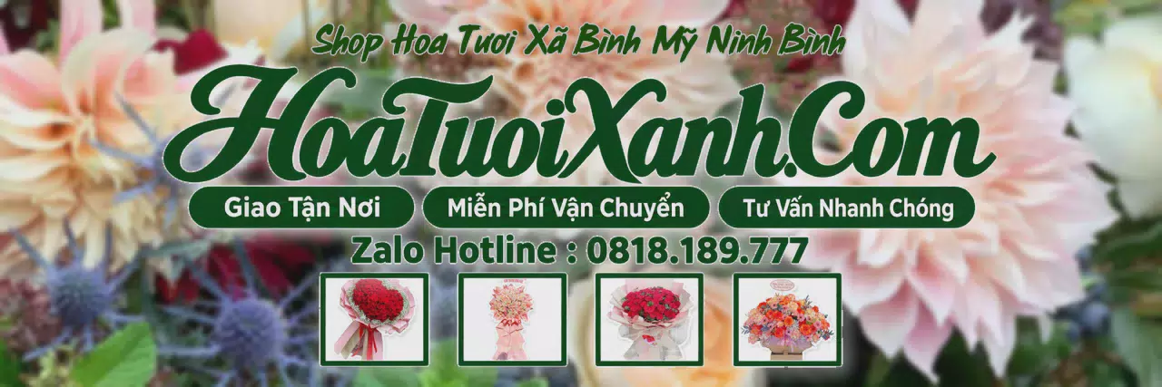Ảnh bìa Tiệm Hoa Tươi Tại Xã Bình Mỹ Ninh Bình, Dịch Vụ Giao Hoa Nhanh