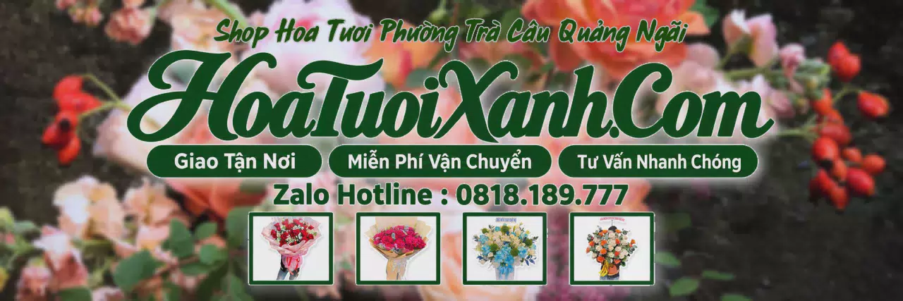Ảnh bìa Tiệm Hoa Tươi Tại Phường Trà Câu Quảng Ngãi, Điện Hoa Tươi Giá Tốt