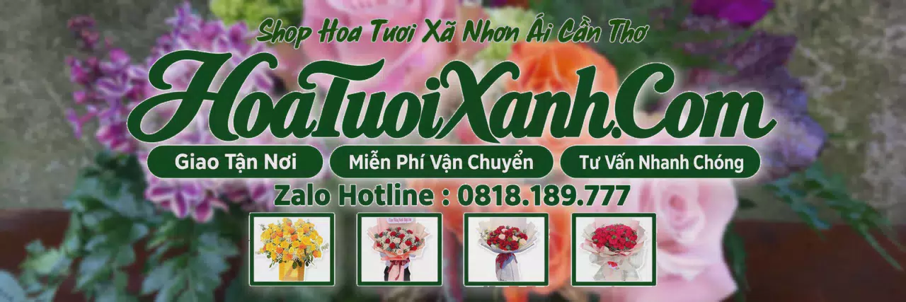 Ảnh bìa Tiệm Hoa Tươi Tại Xã Nhơn Ái Cần Thơ, Cửa Hàng Hoa Tươi Giá Tốt