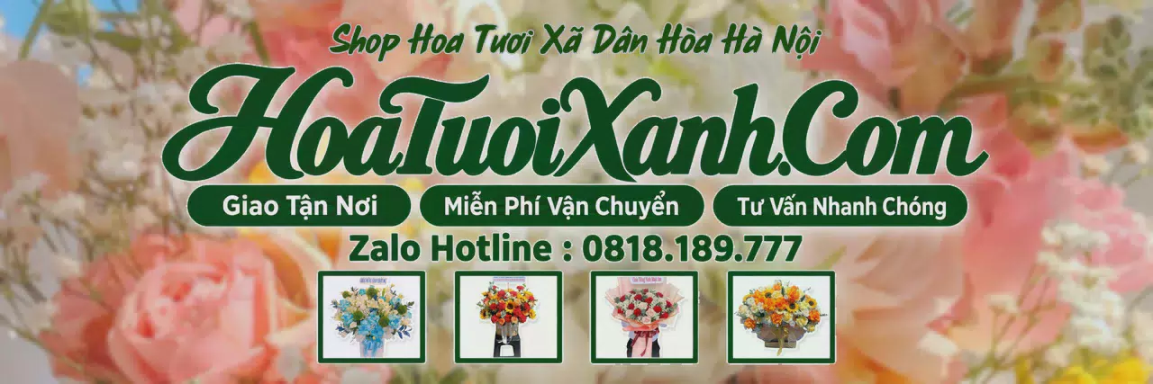Ảnh bìa Tiệm Hoa Tươi Tại Xã Dân Hòa Hà Nội, Đặt Hoa Online Tiện Lợi