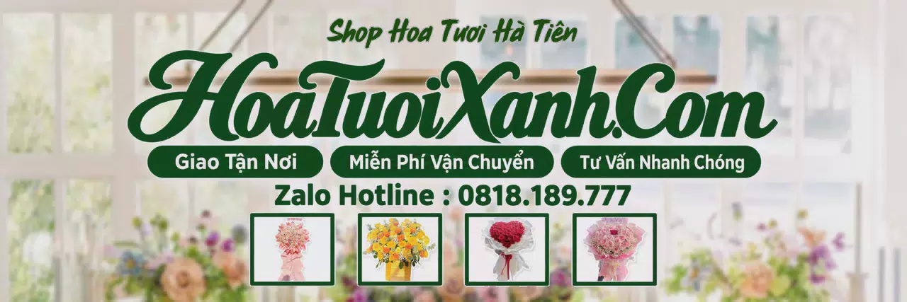 Ảnh bìa Tiệm Hoa Tươi Tại Hà Tiên, Đặt Hoa Tươi Trực Tuyến