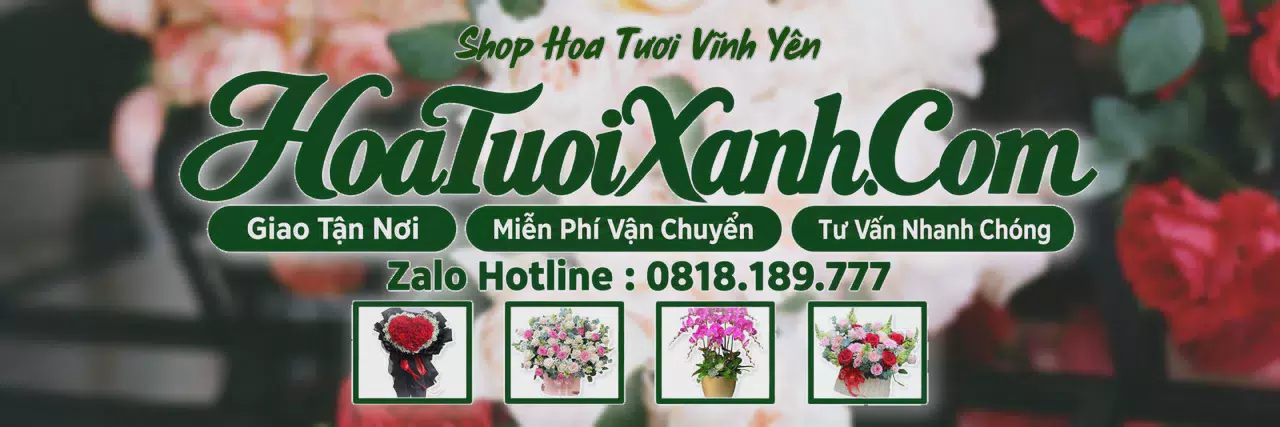 Ảnh bìa Tiệm Hoa Tươi Tại Vĩnh Yên, Đặt Hoa Tươi Giao Nhanh