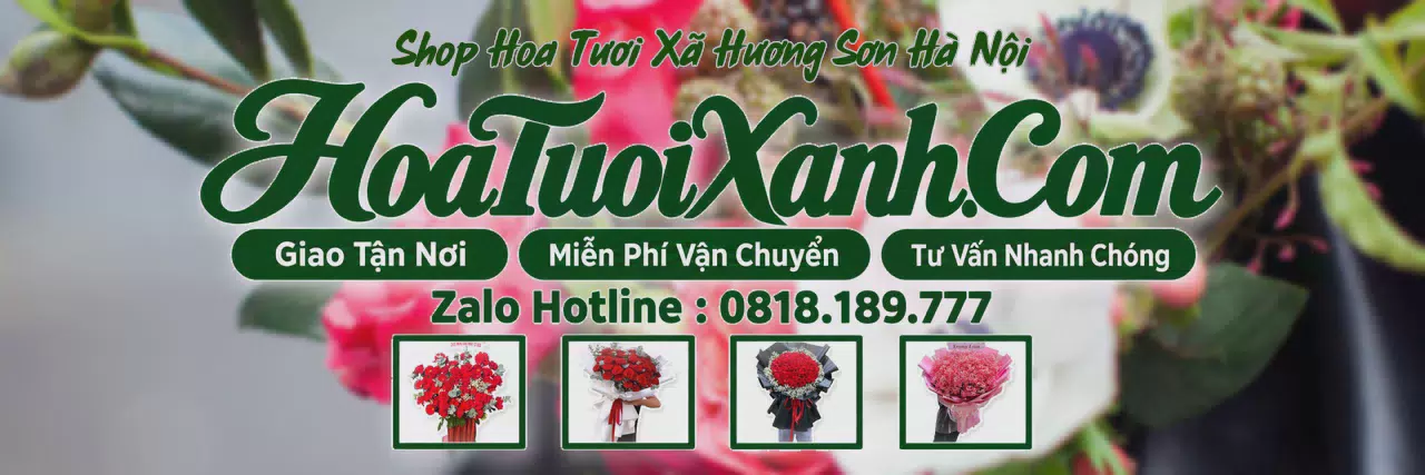 Ảnh bìa Tiệm Hoa Tươi Tại Xã Hương Sơn Hà Nội, Shop Hoa Tươi Uy Tín