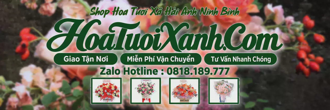 Ảnh bìa Tiệm Hoa Tươi Tại Xã Hải Anh Ninh Bình, Điện Hoa Tươi Giá Tốt