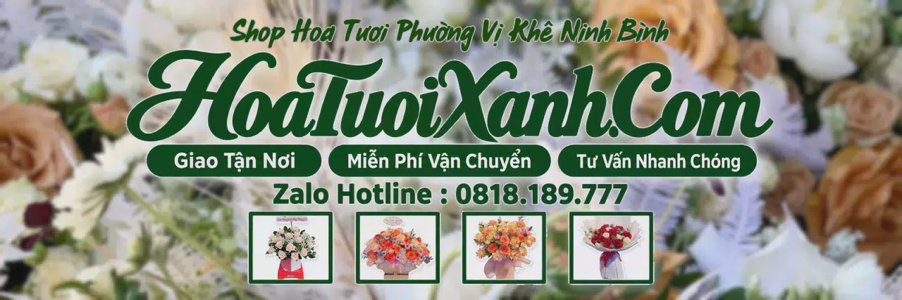 Ảnh bìa Tiệm Hoa Tươi Tại Phường Vị Khê Ninh Bình, Shop Hoa Đẹp Giao Tận Nhà