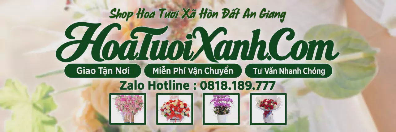 Ảnh bìa Tiệm Hoa Tươi Tại Xã Hòn Đất An Giang, Đặt Hoa Online Tiện Lợi