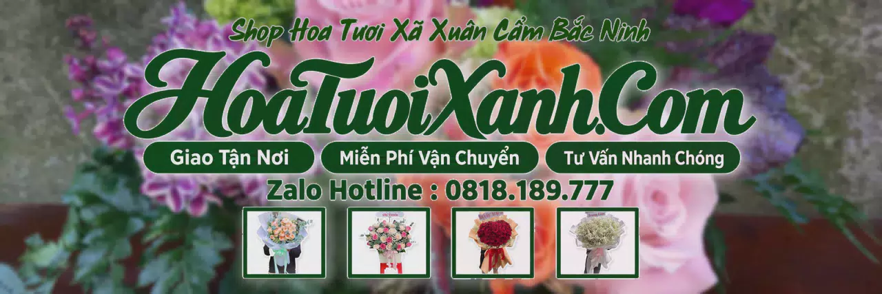 Ảnh bìa Tiệm Hoa Tươi Tại Xã Xuân Cẩm Bắc Ninh, Tiệm Hoa Giao Hàng Tận Nơi