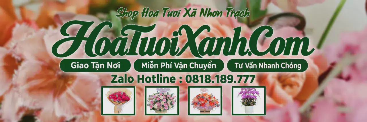 Ảnh bìa Tiệm Hoa Tươi Tại Xã Nhơn Trạch, Shop Hoa Online Uy Tín