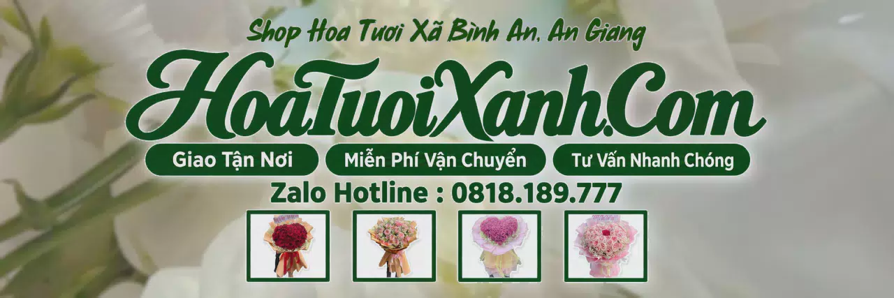 Ảnh bìa Tiệm Hoa Tươi Tại Xã Bình An, An Giang, Đặt Hoa Tươi Trực Tuyến