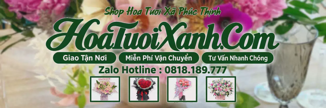 Ảnh bìa Tiệm Hoa Tươi Tại Xã Phúc Thịnh, Cửa Hàng Hoa Tươi Giá Tốt