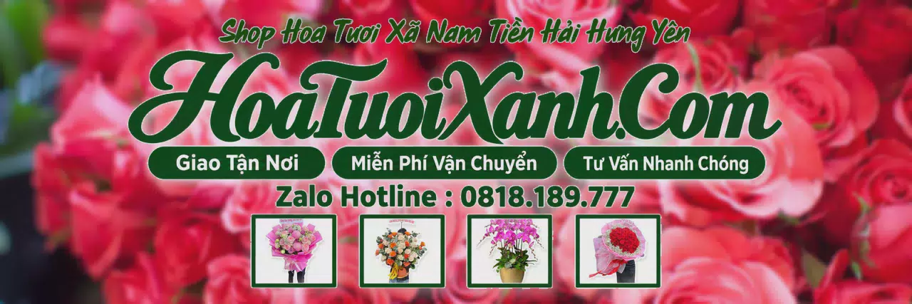 Ảnh bìa Tiệm Hoa Tươi Tại Xã Nam Tiền Hải Hưng Yên, Đặt Hoa Tươi Trực Tuyến
