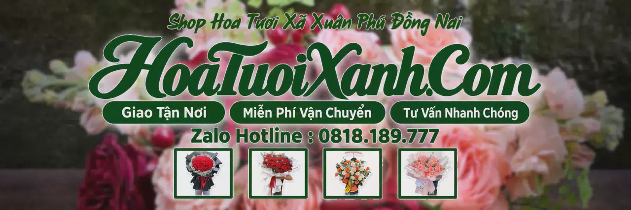 Ảnh bìa Tiệm Hoa Tươi Tại Xã Xuân Phú Đồng Nai, Điện Hoa Tận Nơi Giá Tốt