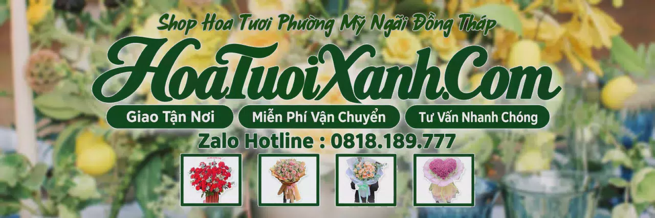 Ảnh bìa Tiệm Hoa Tươi Tại Phường Mỹ Ngãi Đồng Tháp, Shop Hoa Tươi Uy Tín