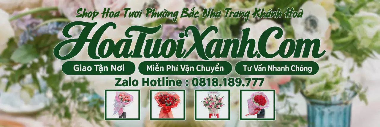 Ảnh bìa Tiệm Hoa Tươi Tại Phường Bắc Nha Trang Khánh Hoà, Shop Hoa Đẹp Giao Tận Nhà