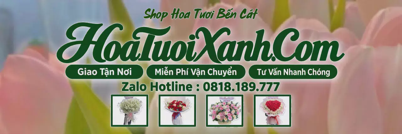 Ảnh bìa Tiệm Hoa Tươi Tại Bến Cát, Đặt Hoa Tươi Theo Yêu Cầu