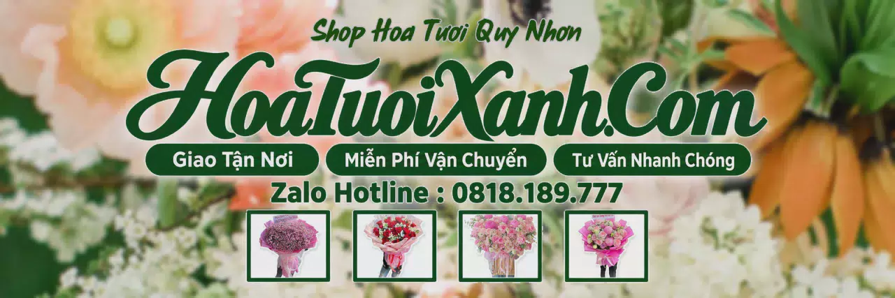 Ảnh bìa Tiệm Hoa Tươi Tại Quy Nhơn, Đặt Hoa Tận Nơi Dễ Dàng