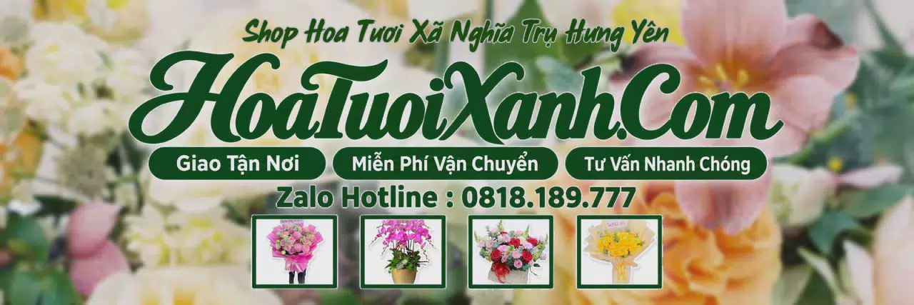 Ảnh bìa Tiệm Hoa Tươi Tại Xã Nghĩa Trụ Hưng Yên, Giao Hoa Nhanh Trong 2 Giờ