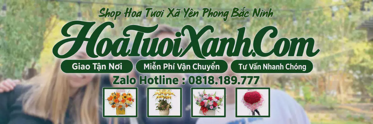 Ảnh bìa Tiệm Hoa Tươi Tại Xã Yên Phong Bắc Ninh, Cửa Hàng Hoa Tươi Giá Tốt