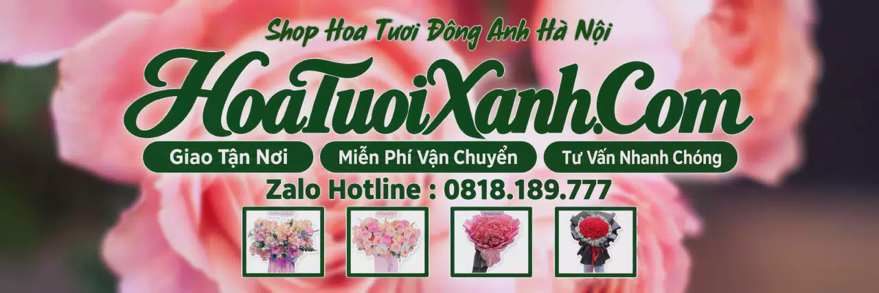 Ảnh bìa Tiệm Hoa Tươi Tại Đông Anh Hà Nội, Đặt Hoa Online Tiện Lợi