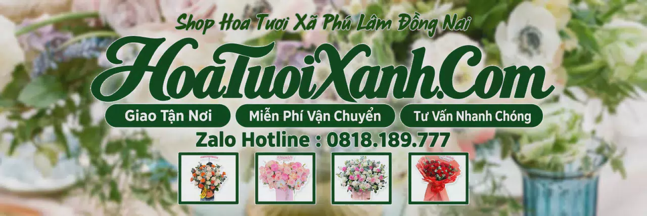 Ảnh bìa Tiệm Hoa Tươi Tại Xã Phú Lâm Đồng Nai, Cửa Hàng Hoa Tươi Uy Tín