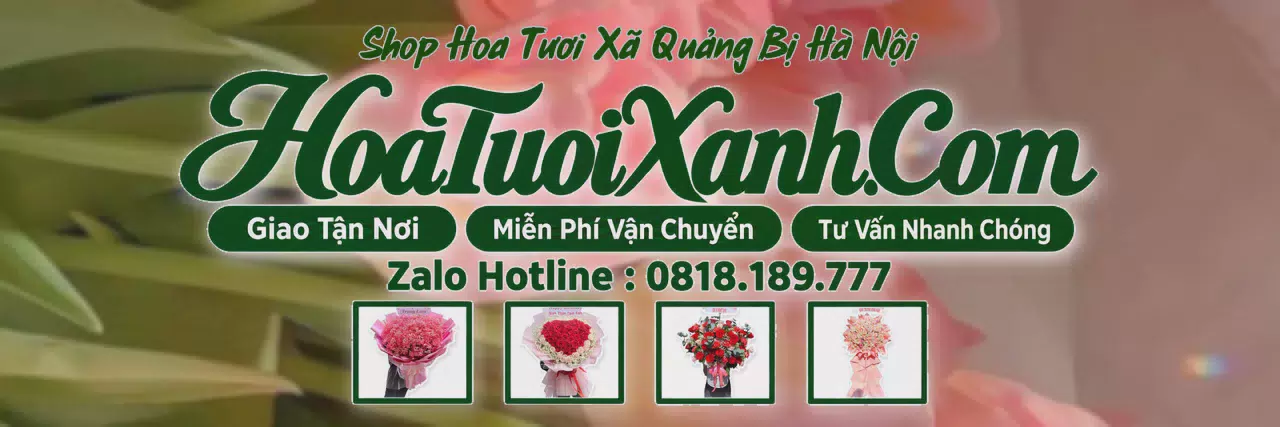 Ảnh bìa Tiệm Hoa Tươi Tại Xã Quảng Bị Hà Nội, Dịch Vụ Điện Hoa Chuyên Nghiệp
