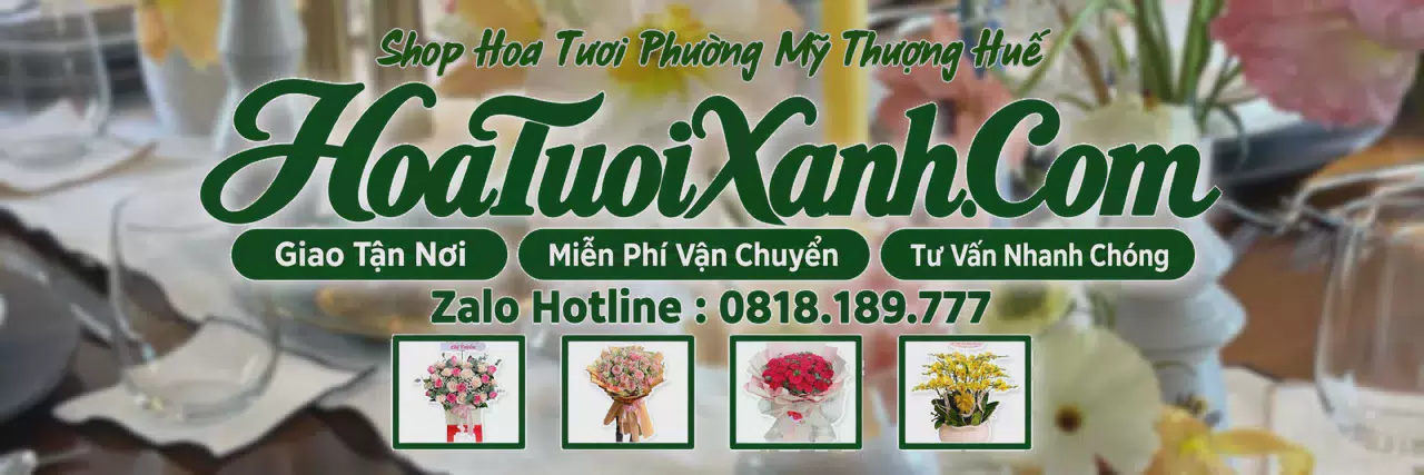 Ảnh bìa Tiệm Hoa Tươi Tại Phường Mỹ Thượng Huế, Đặt Hoa Đẹp Giá Tốt